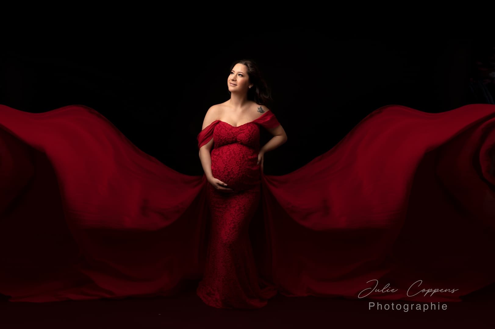 Séance grossesse par Julie Coppens Photographie